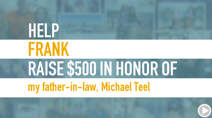 Help Frank raise $500.00